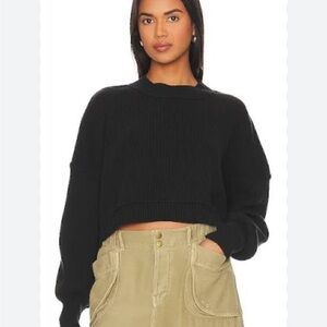 Free People Easy Street Crop sweater